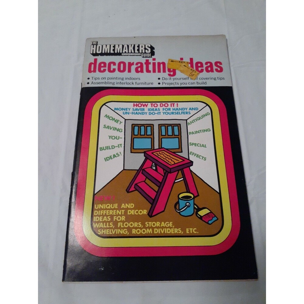 The Homemakers Guide Booklet 1973 DIY Target Publications